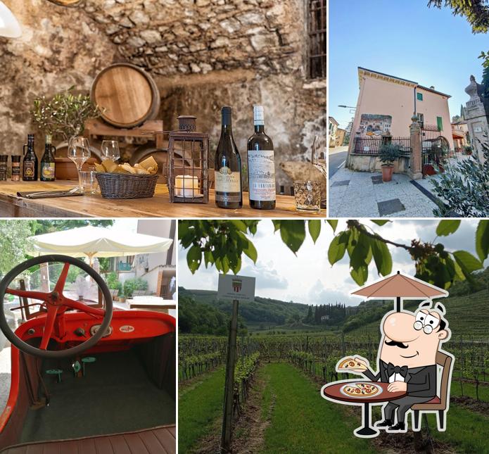 Curiosa tra la parte esterna di Locanda Dell'Oleificio