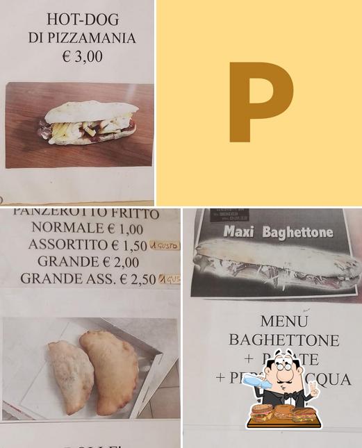 Scegli un panino a Pizzeria Pizzamania