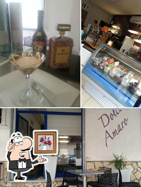 Gli interni di Bar Gelateria Dolce Amaro