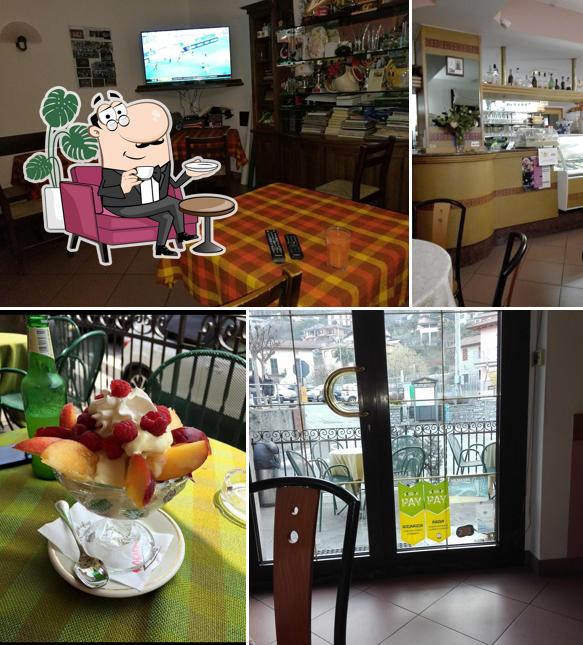 Gli interni di Bar Gelateria Caffè Stella Alpina