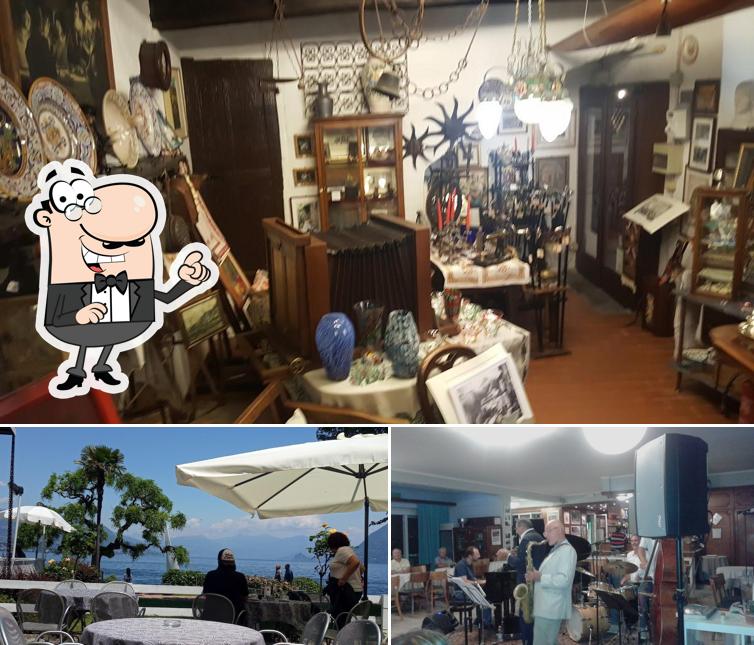 Gli interni di Bar La Verbanella