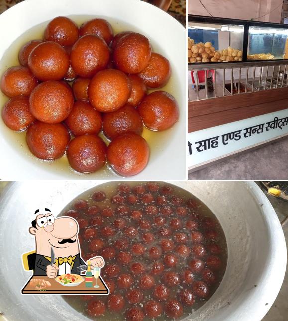 Food at Banshi Sah And Sons, Sweets