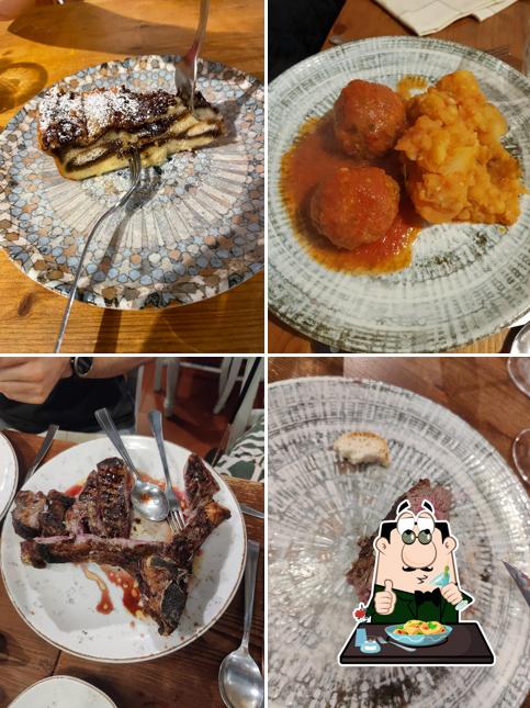 Cibo al Ristorante del Fagioli