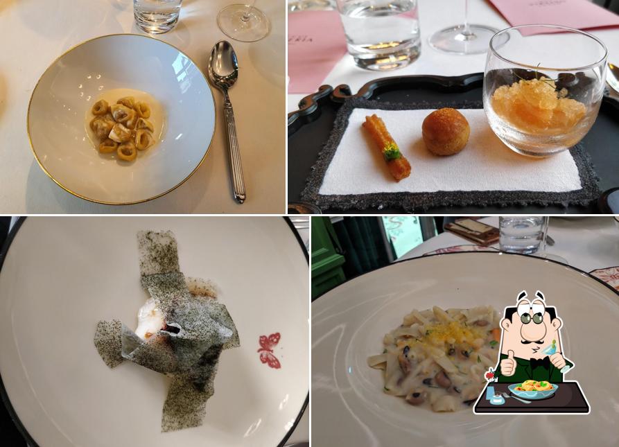 Cibo al Gucci Osteria da Massimo Bottura