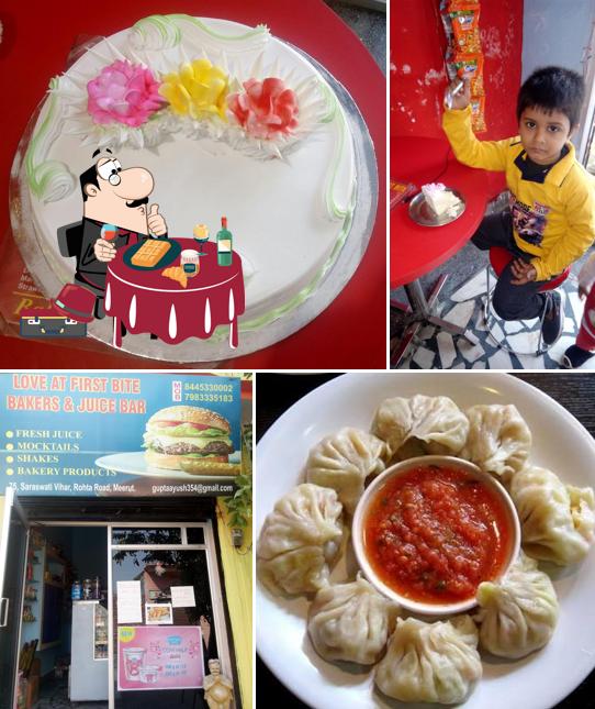 Love At First Bite Bakers & Juice Bar serves a number of sweet dishes