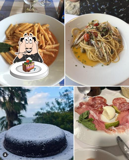 Torta al cioccolato al RISTORANTE DUILIO