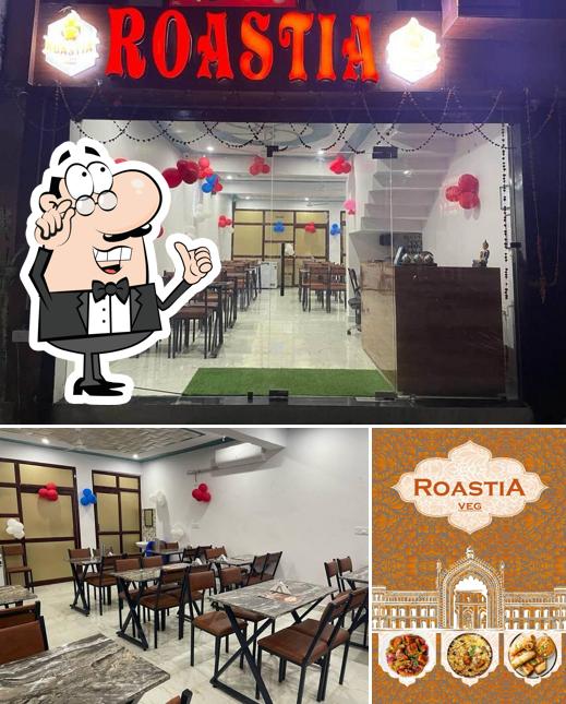 The interior of ROASTIA RESTAURANT