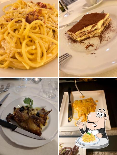 Spaghetti alla carbonara al Ristorante Il Cocco
