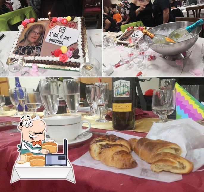 Pane all'aglio al Ristorante Lago Azzurro