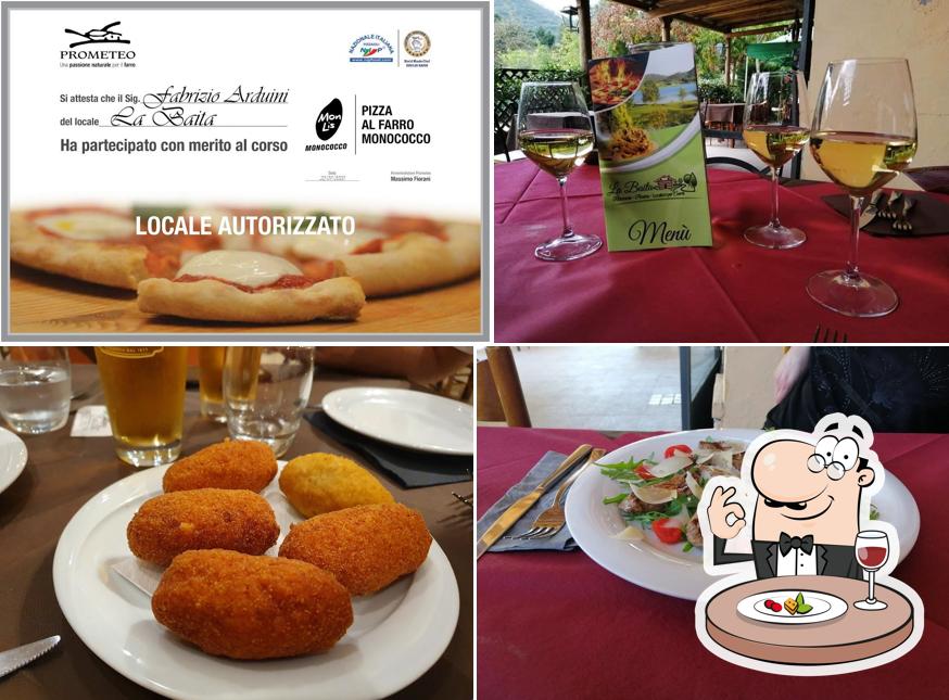Cibo al Ristorante Pizzeria La Baita