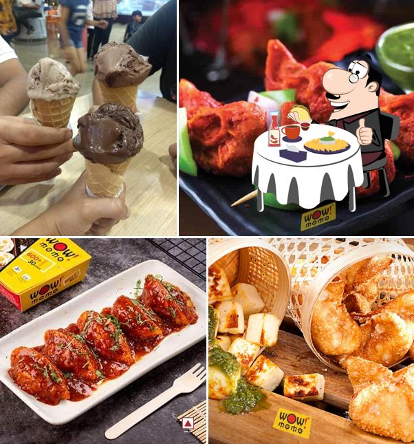 Cheese plate at Wow! Momo