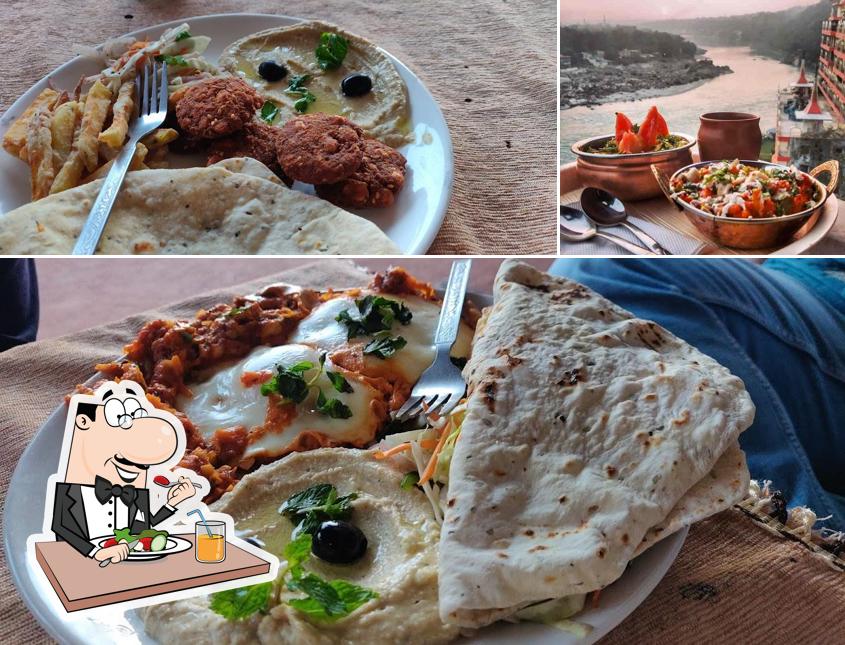 Meals at Om Shanti Shanti Cafe