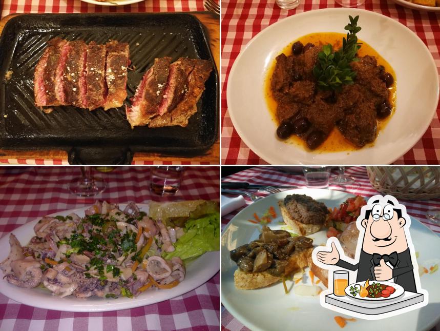 Cibo al Ristorante Le Cave