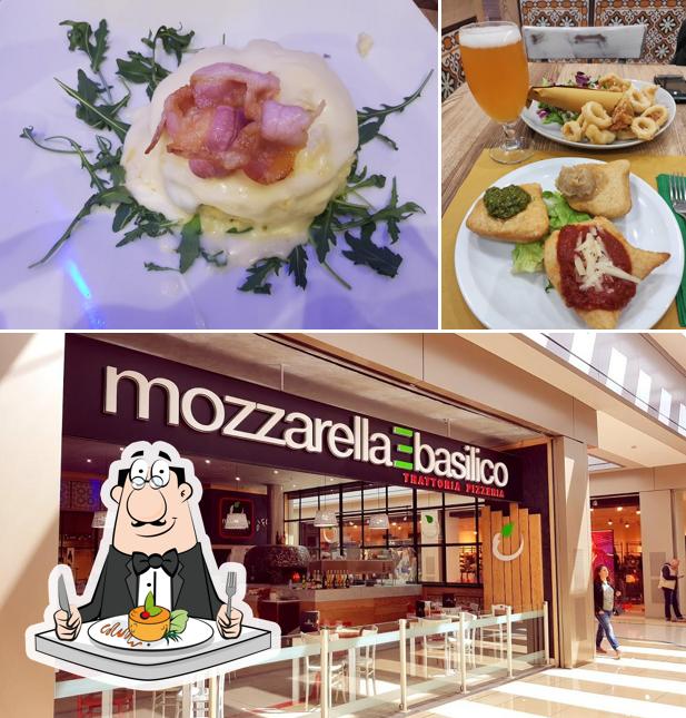 Cibo al Mozzarella E Basilico