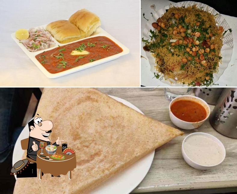 Meals at Amar juice centre