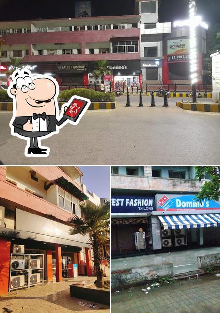 The exterior of Domino's Pizza Civil Lines, Prayagraj