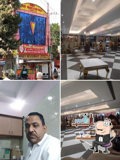 The interior of Money Restaurant