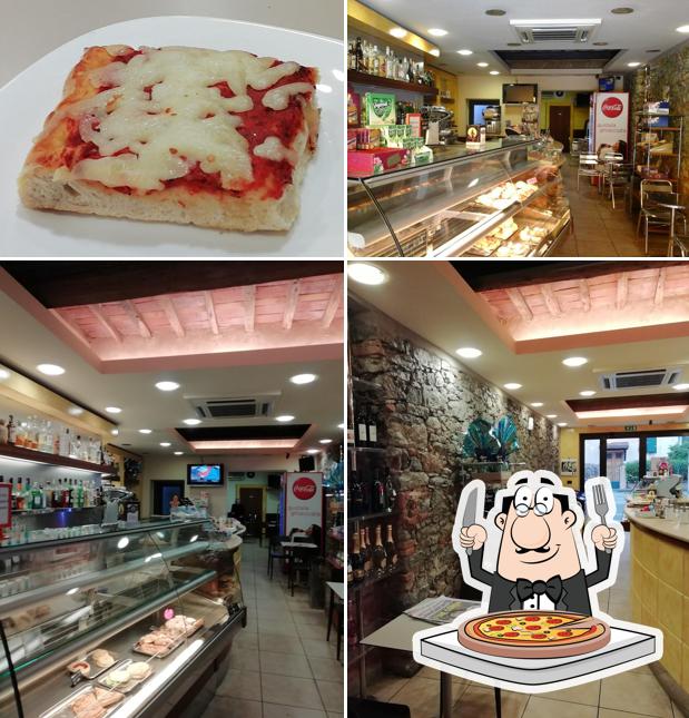 Prenditi una pizza a Bar Oriano Caffetteria cocktails
