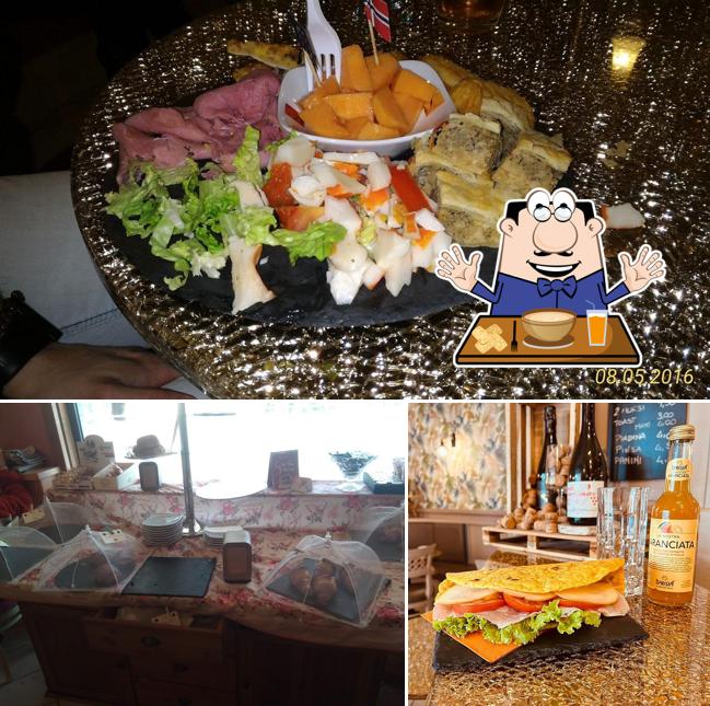 Questa è la immagine che mostra la cibo e interni di Mistral Café Giaveno
