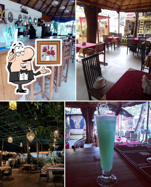 Take a seat at one of the tables at Relish - Dining & Bar