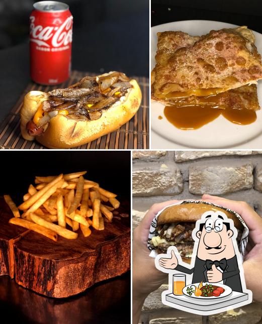 Batatal Burguer Pasteis Hot Dog Batatas fritas Petiscos Milk Shake