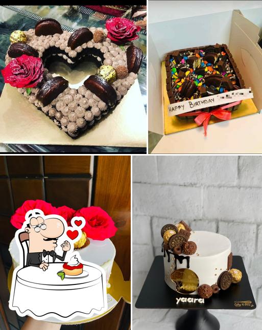 Cakes N bites provides a range of sweet dishes