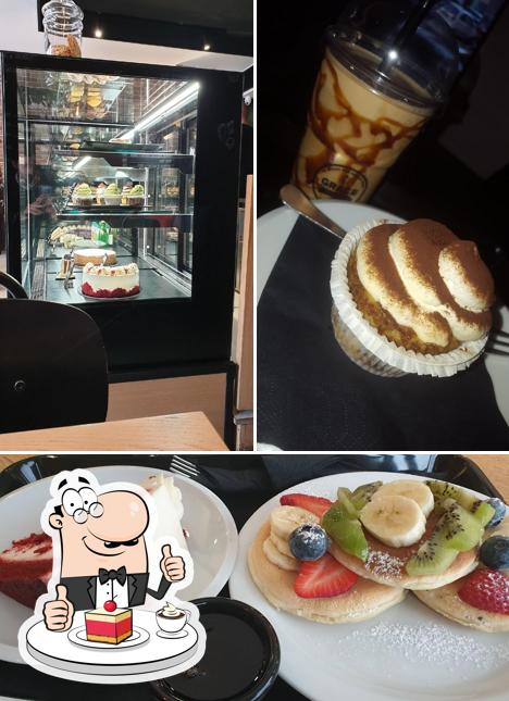 Grace Coffee Corner serve un'ampia selezione di dessert