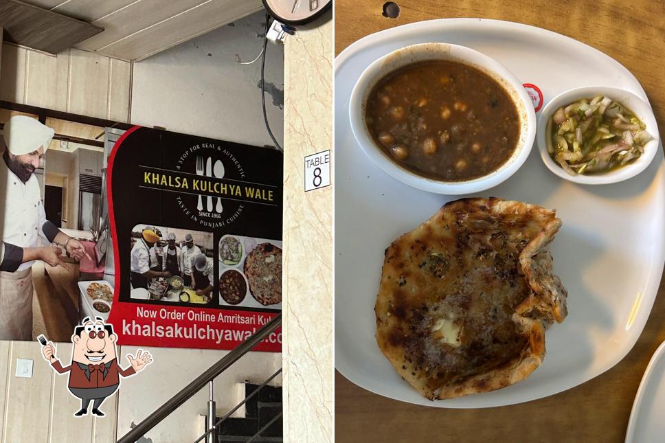 Food at Khalsa Kulche Wale