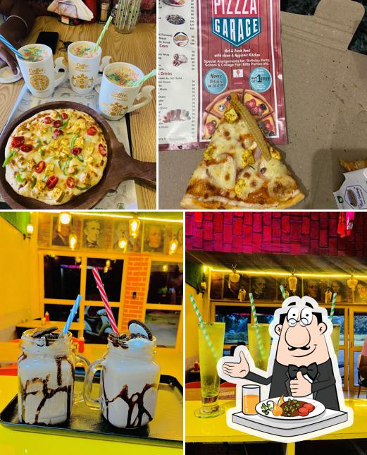 The restaurant's food and drink
