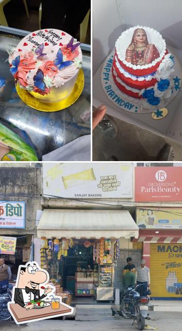 The restaurant's food and exterior