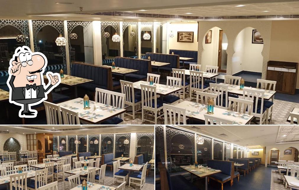 Take a seat at one of the tables at Mak’s Kitchen