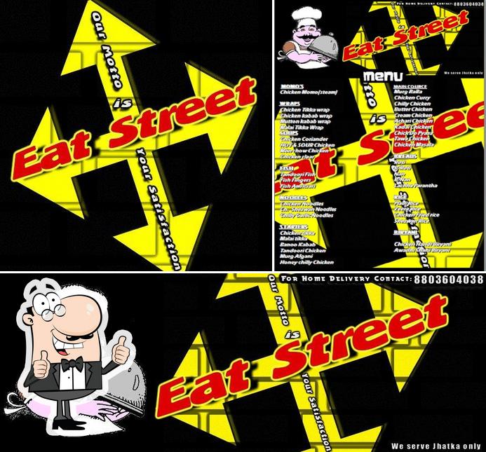 See this picture of Eat Street