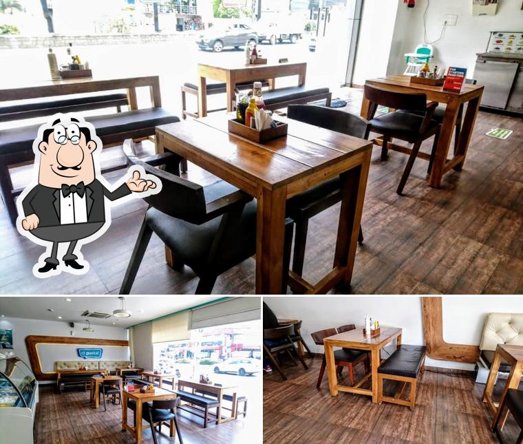 The interior of CGusta