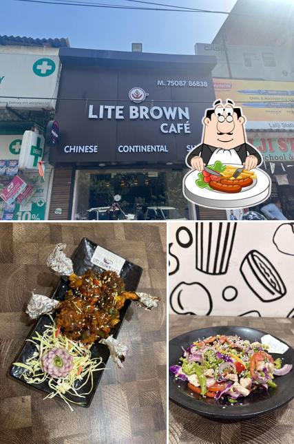 The restaurant's food and exterior