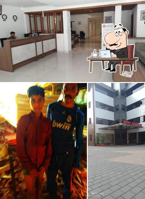 Take a seat at one of the tables at Maharani Restaurant and Bar