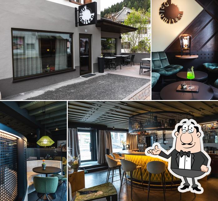 Gli interni di Bistro