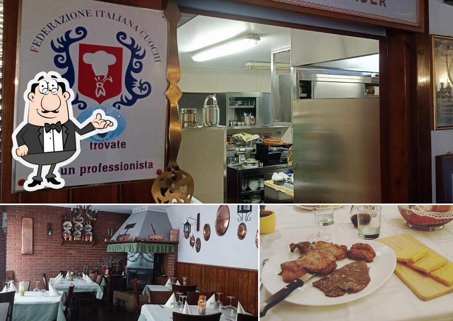 Al Fogolar Da Mander - Solimbergo si caratterizza per la interni e cibo