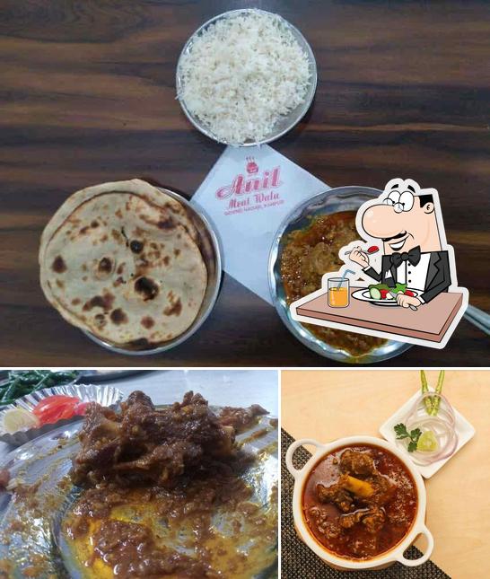 Meals at Anil Meat Wala
