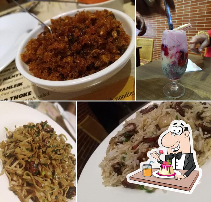 Chanda's Khaukswey offers a selection of desserts