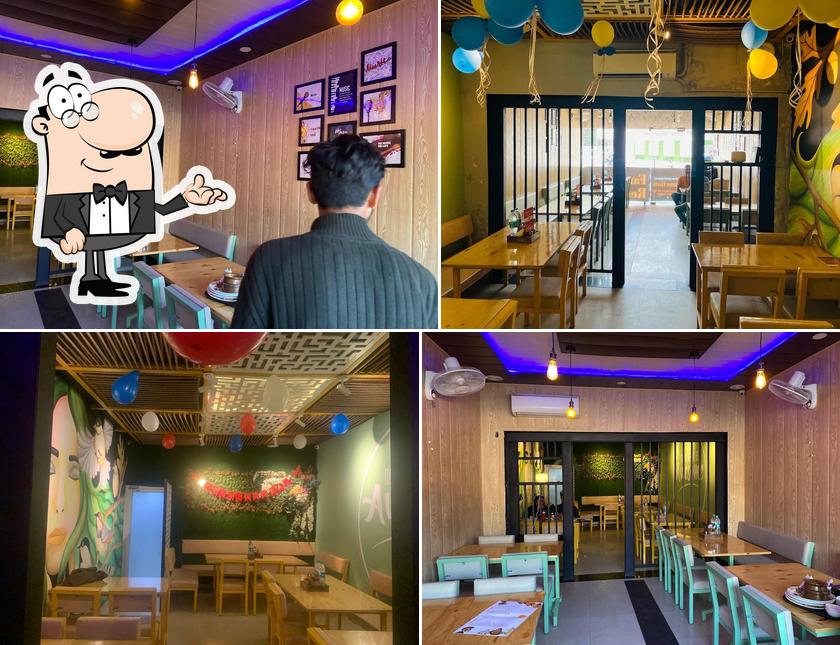 The interior of FlavourS of Taj