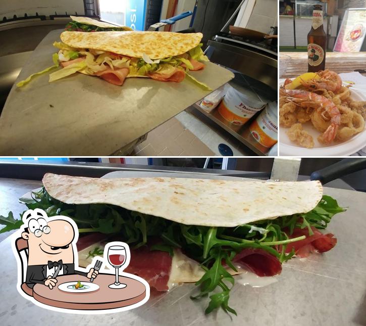 Cibo al Piadineria Gnam