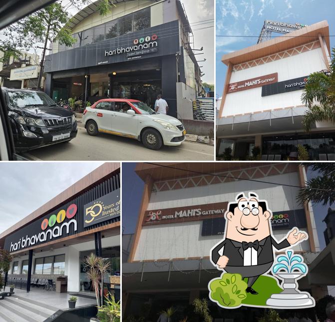 The exterior of Haribhavanam Hotel - Peelamedu