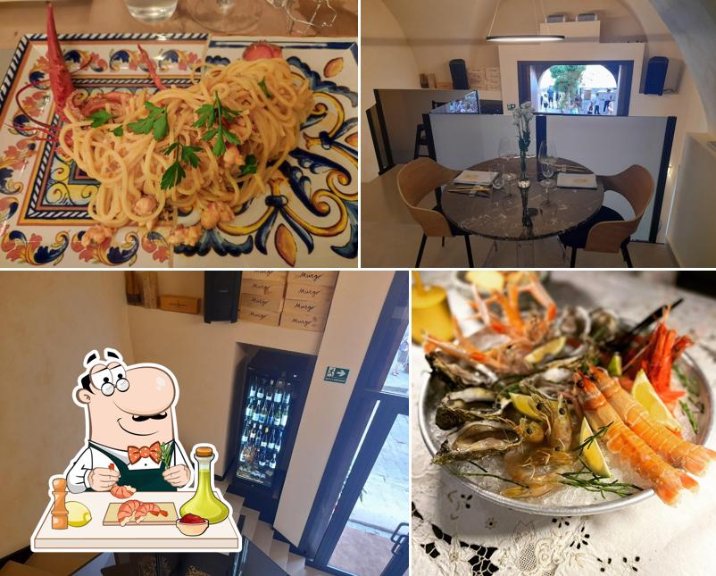 Ordina la cucina di mare a Miseria & Nobiltà Restaurant-Winebar