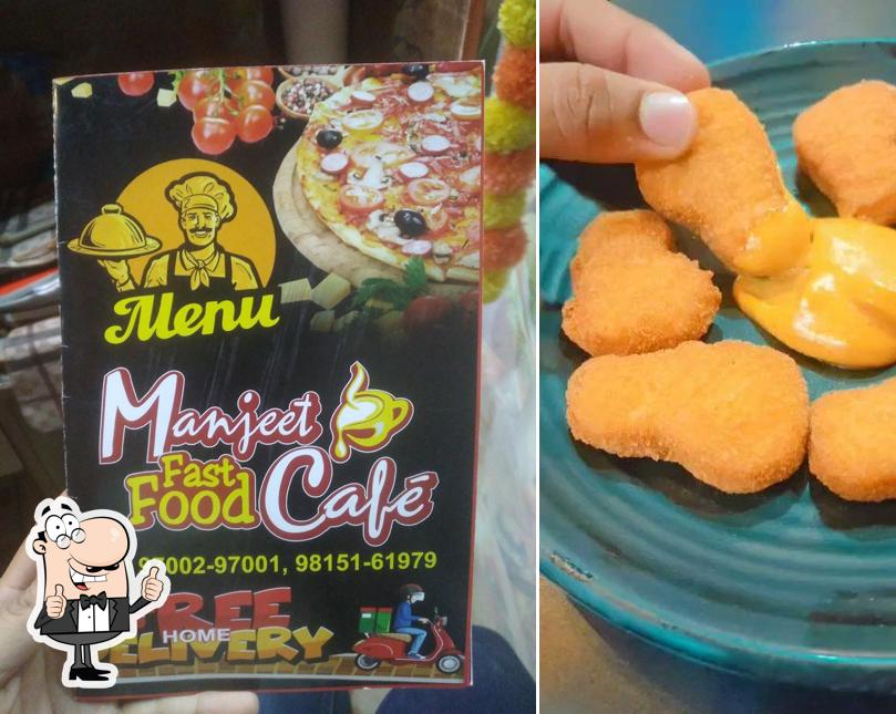 Look at this pic of Manjeet fast food and cafe