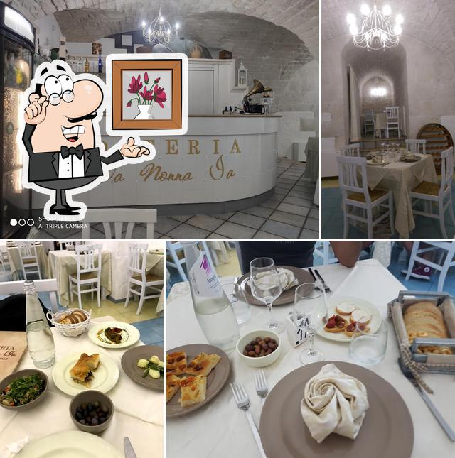 Gli interni di Osteria Da Nonna Ia