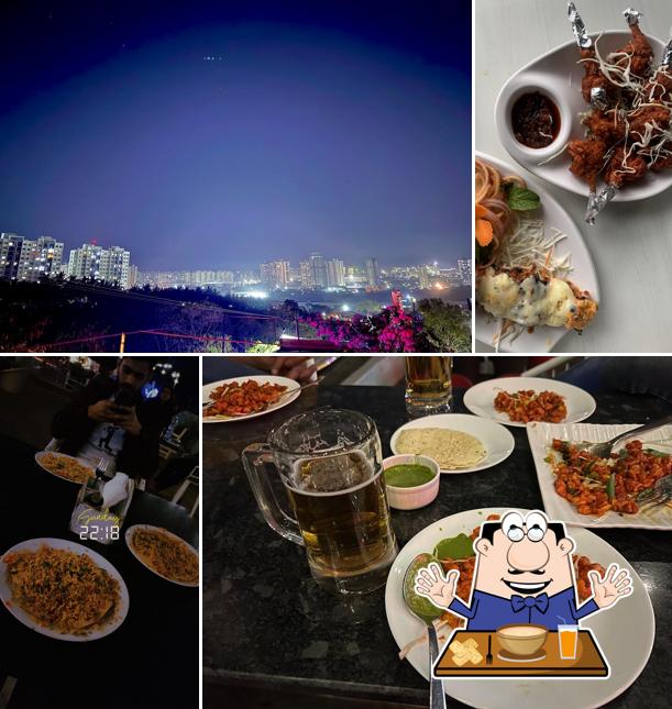 Food at Skewers Top-Up Bar