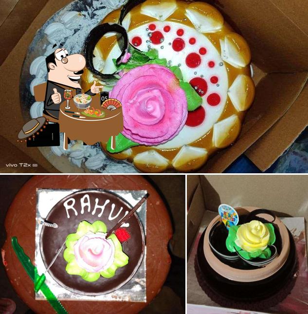Food at Sudha Milk Parlour & D Cake Town