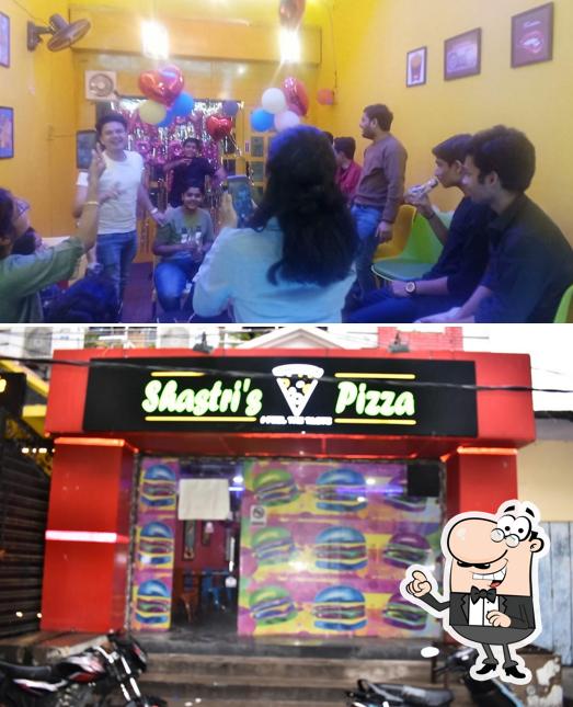 The exterior of THE Accidental Cafe & Shastri's pizza
