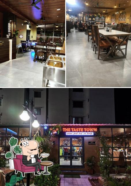 The interior of The Taste Town