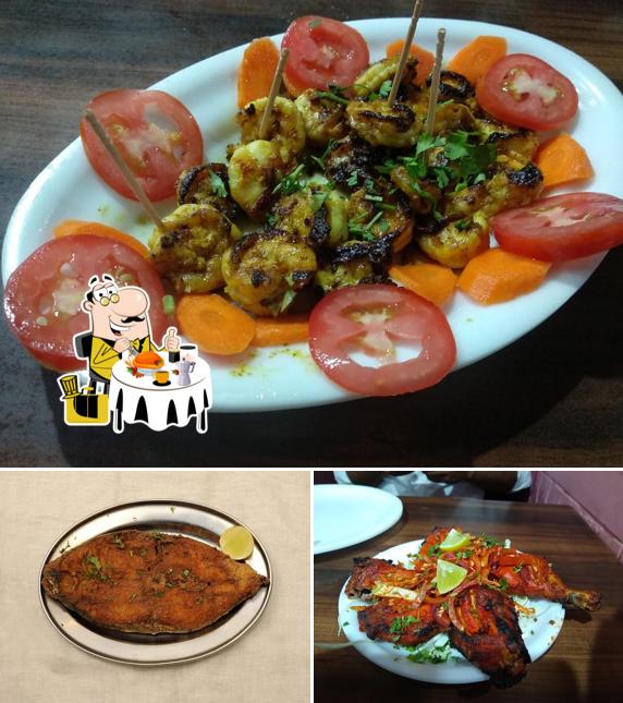 Food at Samadhan Restaurant